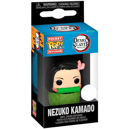 DEMON SLAYER Funko Pop Nezuko Kamado portachiavi