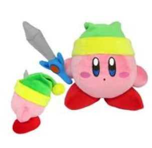 KIRBY Kirby con la spada peluche