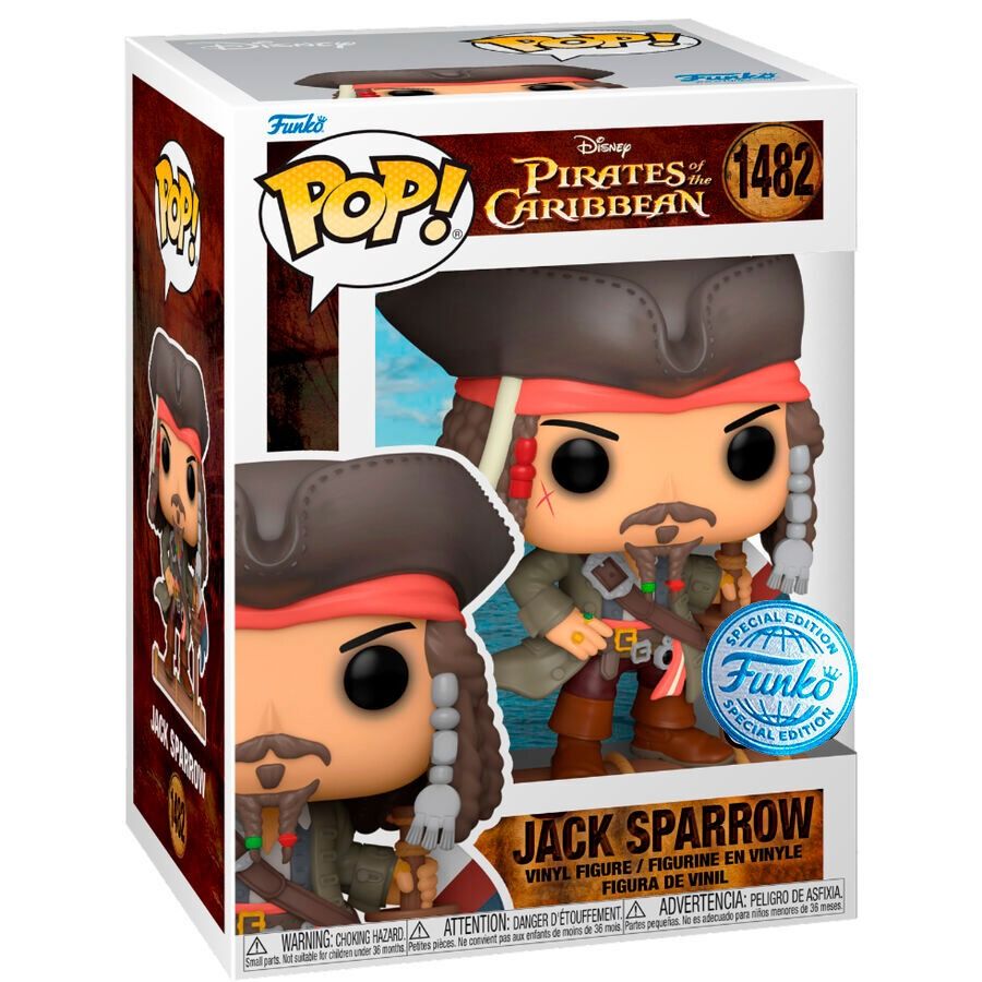 DISNEY FUNKO POP Pirates of the Carribean Jack Sparrow Exclusive