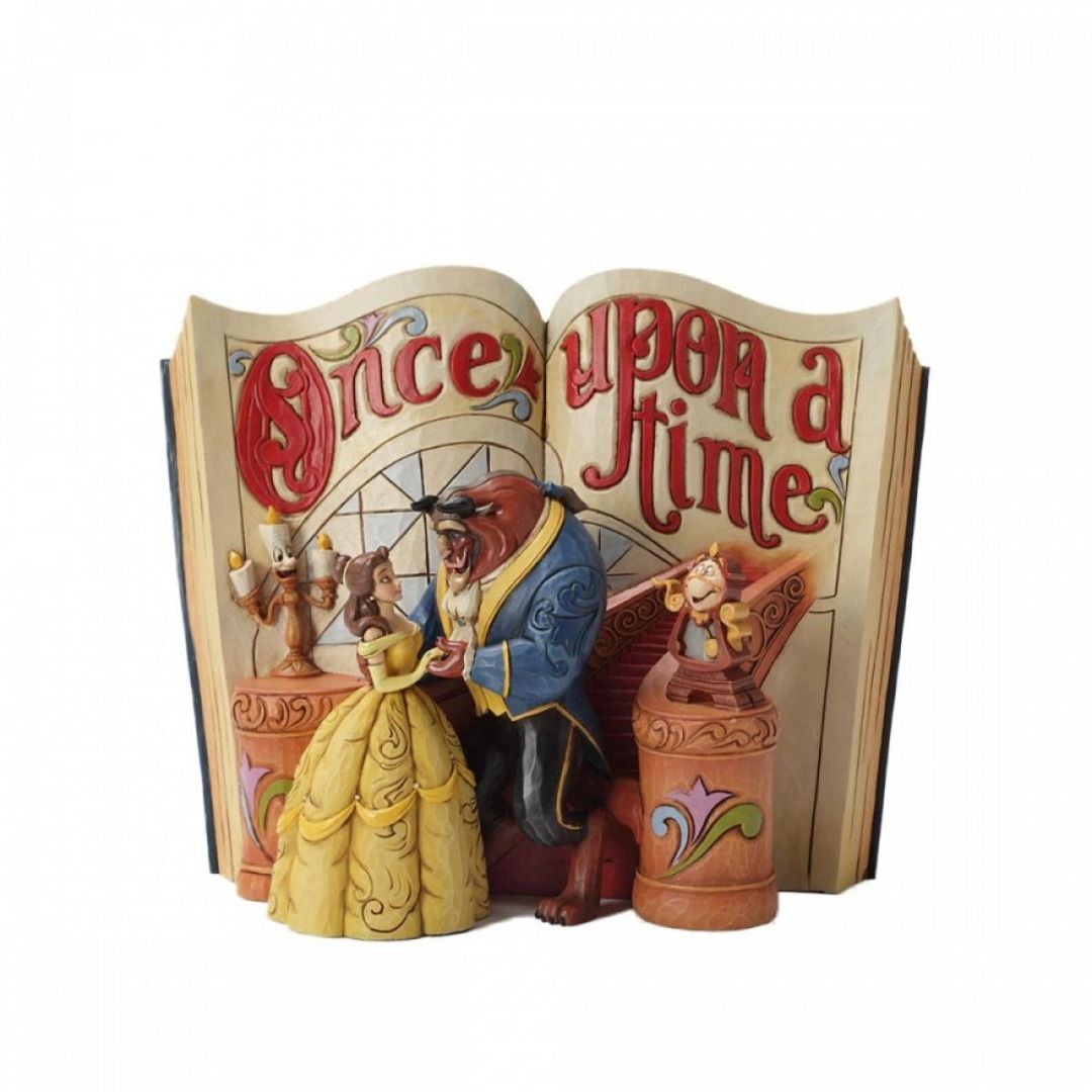 DISNEY TRADITIONS La bella e la Bestia " Once Upon a Time" figura