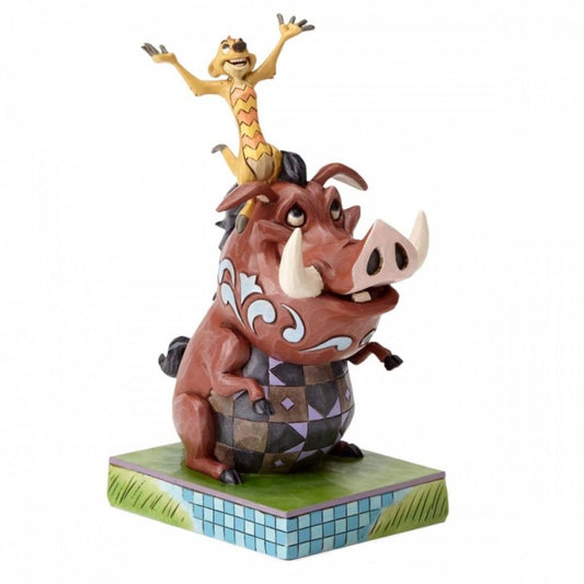 DISNEY TRADITIONS Timon e Pumba "Hakuna Matata" figura