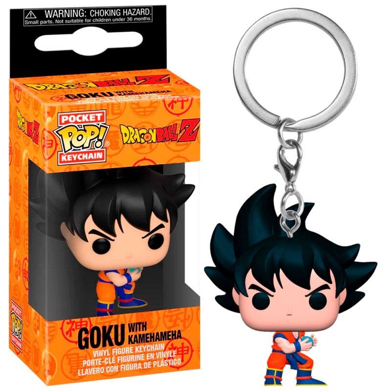 DRAGON BALL Funko Pop Dragon Ball Z Goku with Kamehameha portachiavi