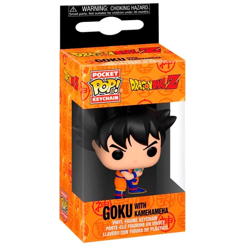 DRAGON BALL Funko Pop Dragon Ball Z Goku with Kamehameha portachiavi