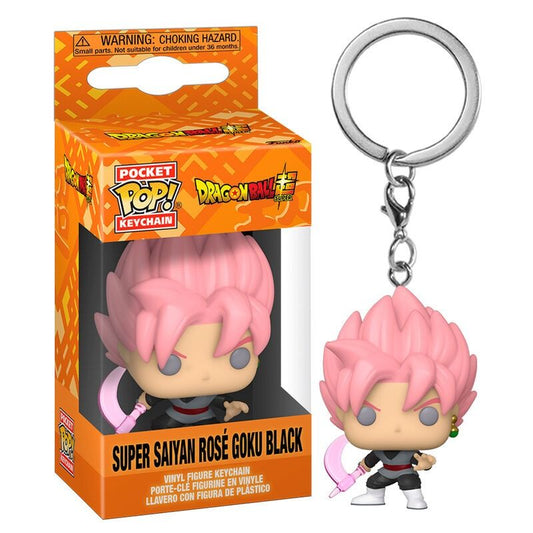 DRAGON BALL Funko Pop Super Saiyan Rose Goku Black portachiavi