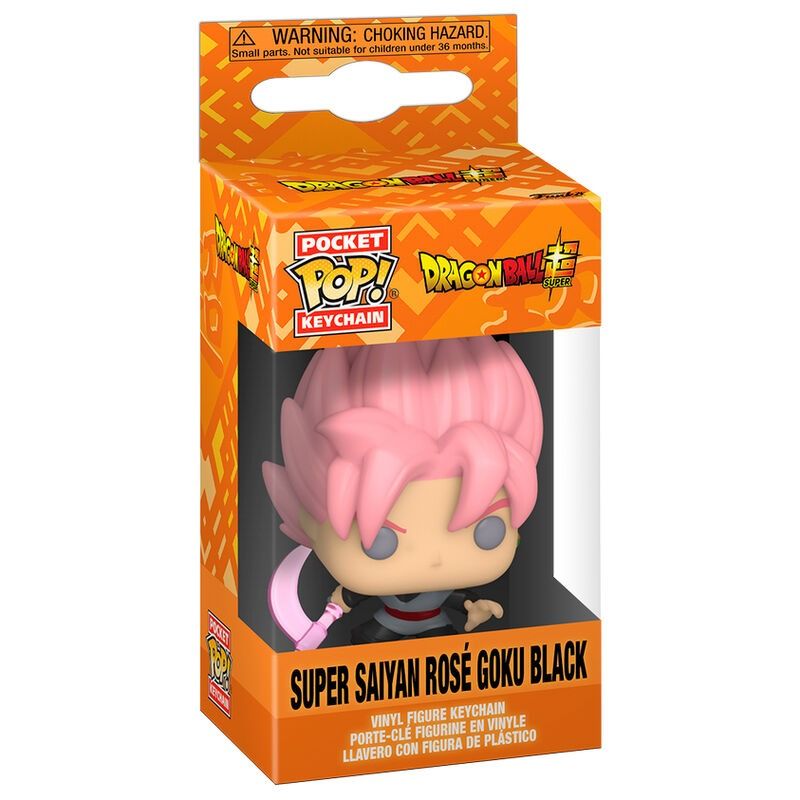 DRAGON BALL Funko Pop Super Saiyan Rose Goku Black portachiavi
