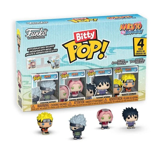 NARUTO Bitty Pop 4 pack Team 7