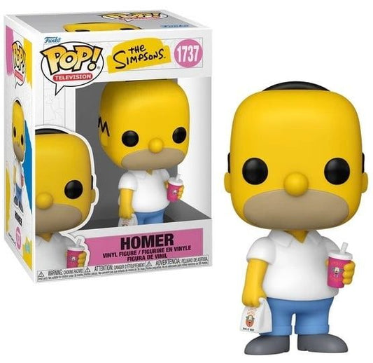 THE SIMPSONS FUNKO POP Homer (Krusty Burger)