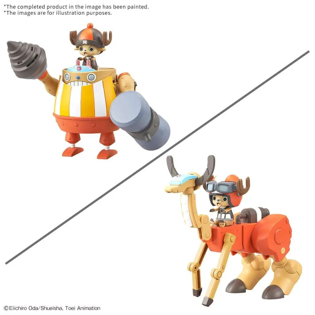 ONE PIECE Chopper Robo Super 4&5 Kung Fu Tracer &walk Hopper model kit