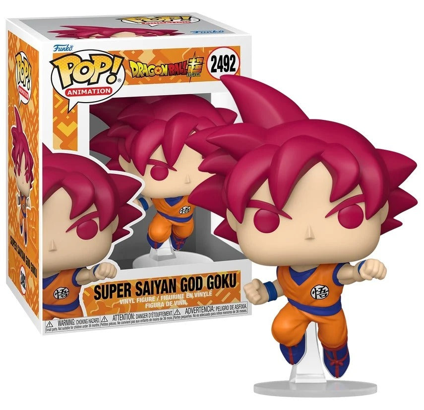 DRAGON BALL FUNKO POP Dragon Ball Super Super Saiyan God Goku