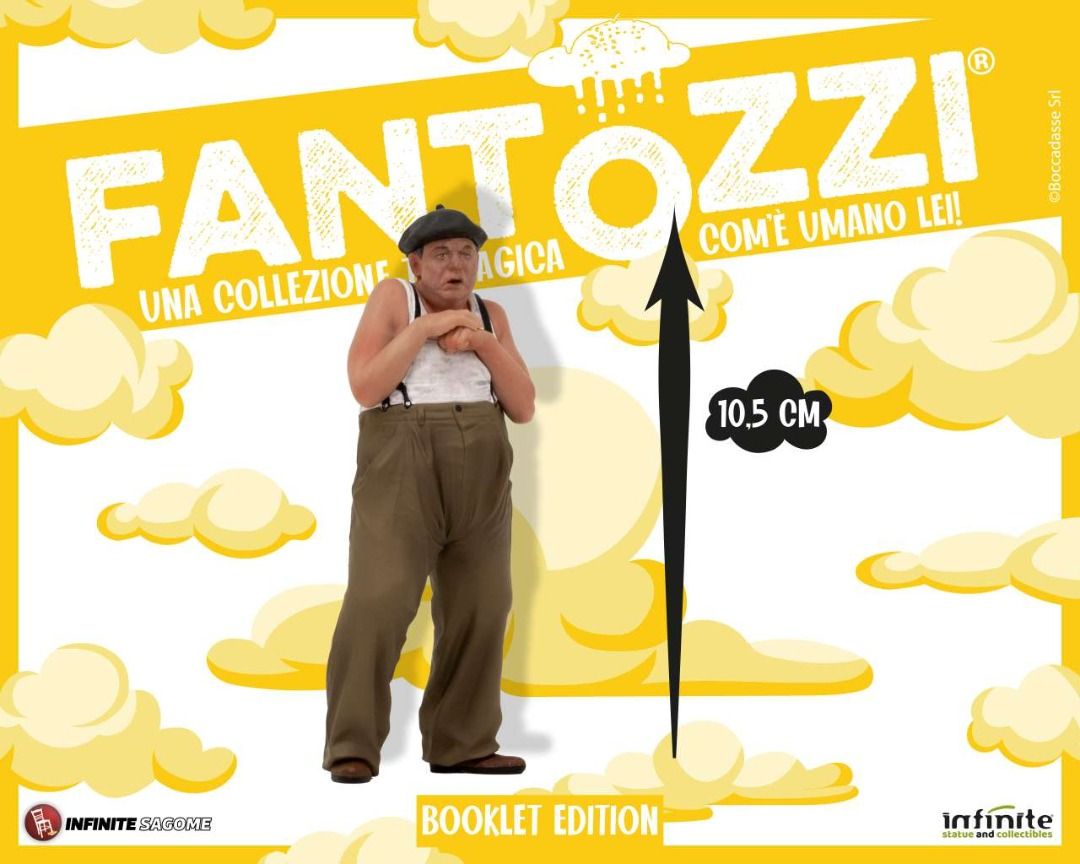 FANTOZZI Com'e' Umano Lei booklet edition figure