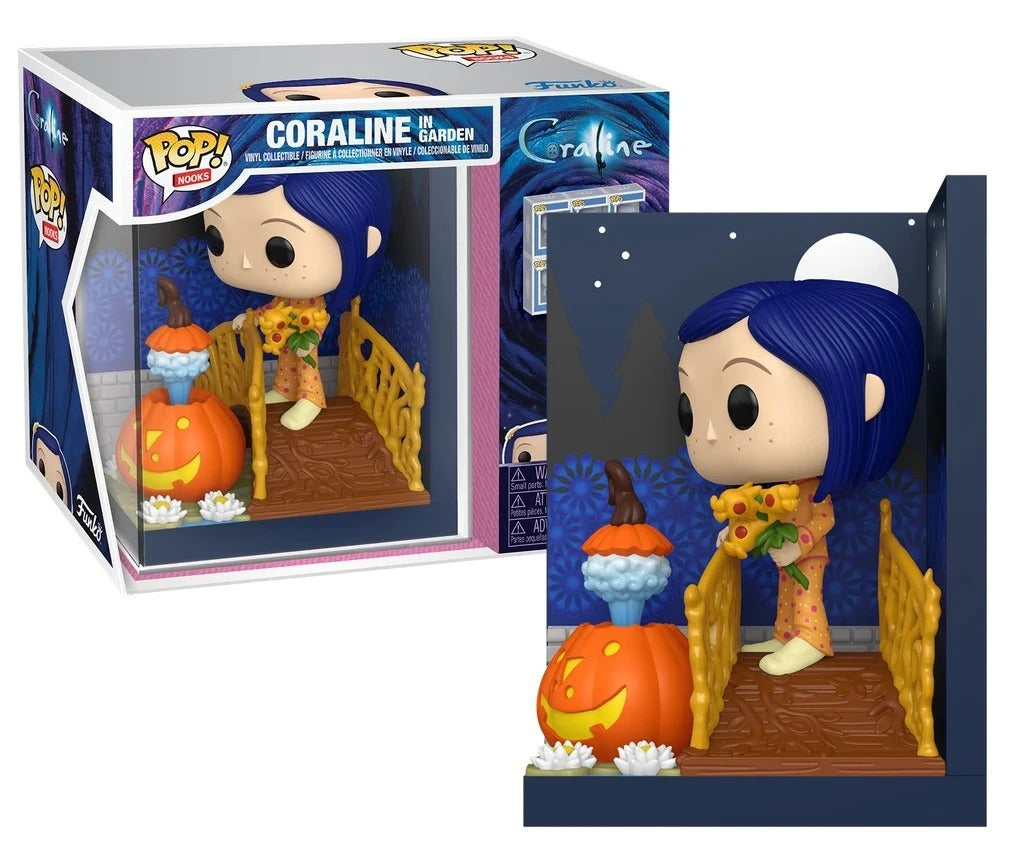 CORALINE FUNKO POP Nooks Coraline in Garden