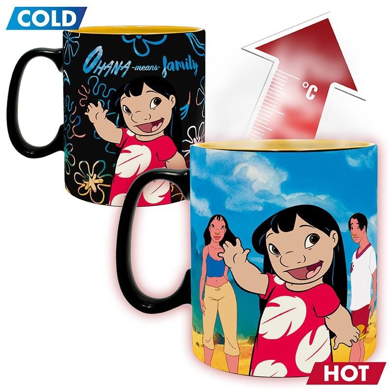 DISNEY Stitch tazza termo sensibile