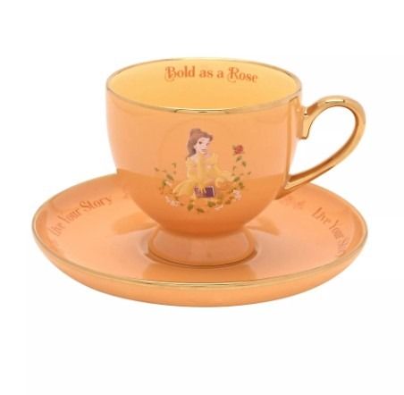 DISNEY Belle tazza da thè e piattino