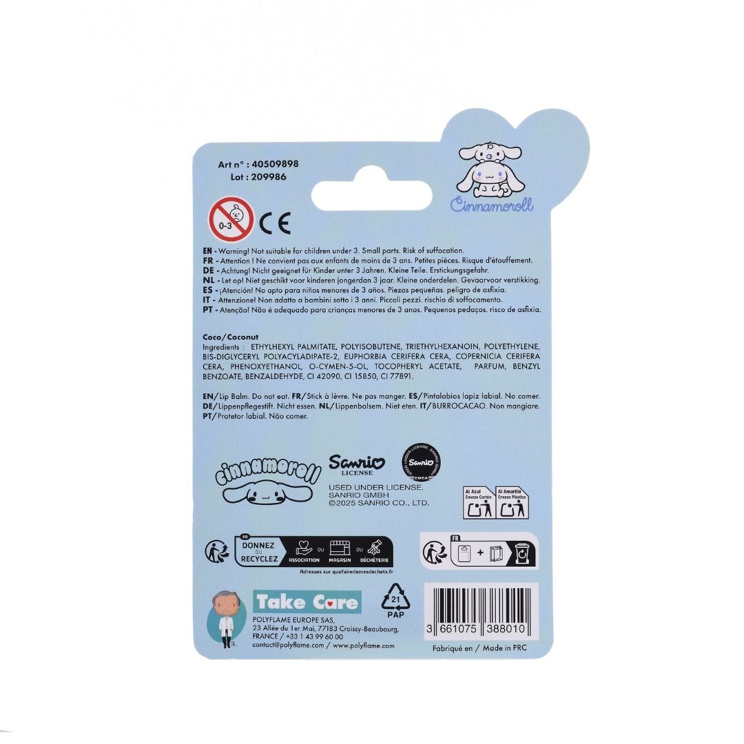 SANRIO Cinnamoroll lip balm 3D