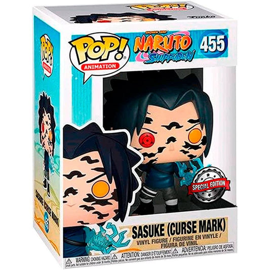 NARUTO FUNKO POP Naruto Shippuden Sasuke Curse Mark Exclusive