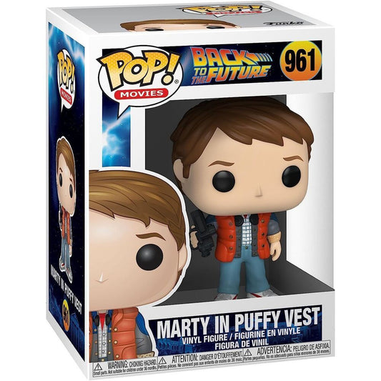 FUNKO POP Back To The Future Marty in Puffy Vest