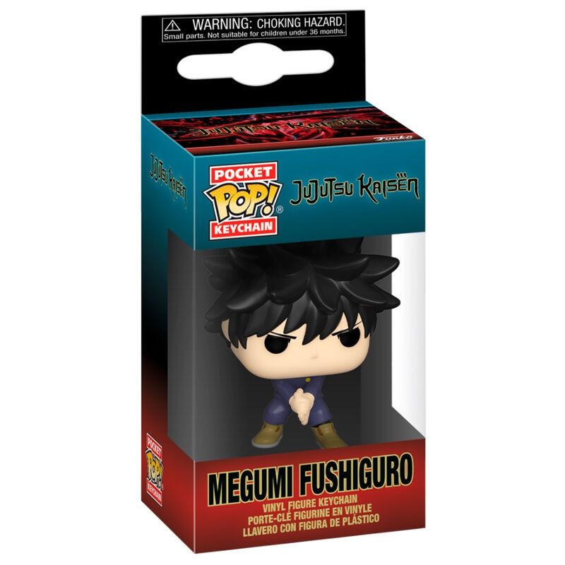 JUJUTSU KAISEN Funko Pop Megumi Fushiguro portachiavi