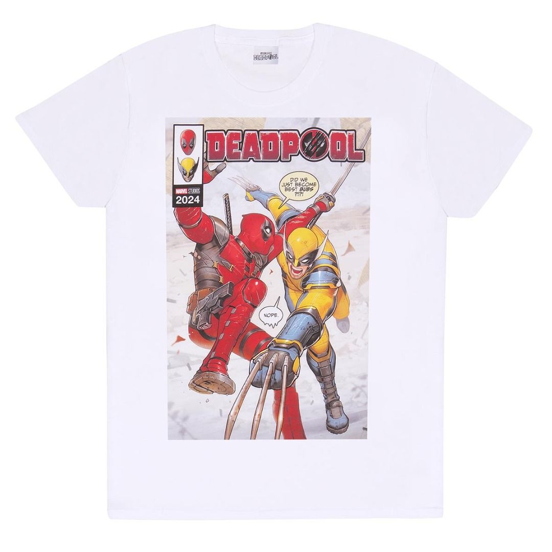 MARVEL Deadpool&Wolverine cover t-shirt