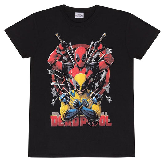MARVEL Deadpool Wolverine Weapons t-shirt