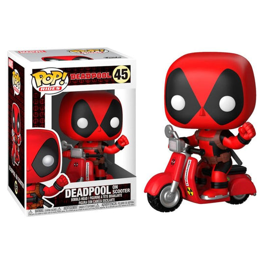 MARVEL FUNKO POP Deadpool & Scooter