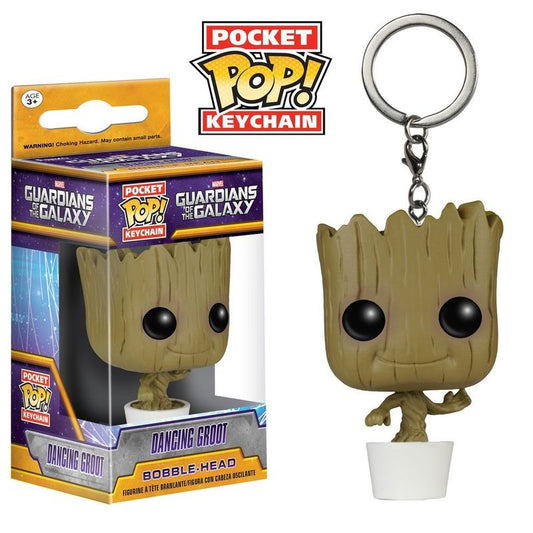 MARVEL Funko Pop Guardians of the Galaxy Baby Groot portachiavi