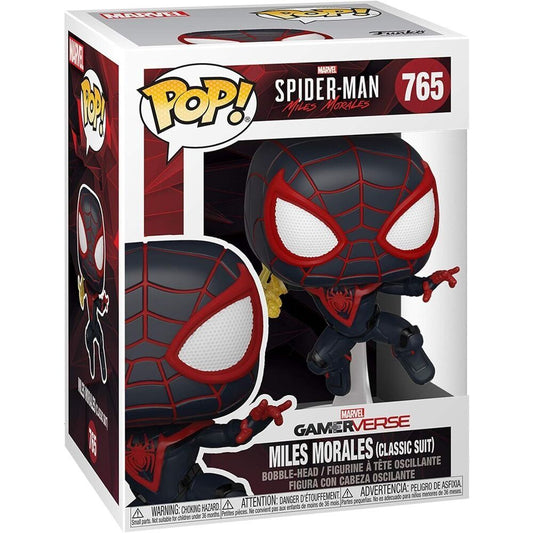 MARVEL FUNKO POP Spiderman Miles Morales - Miles Morales Classic Suit