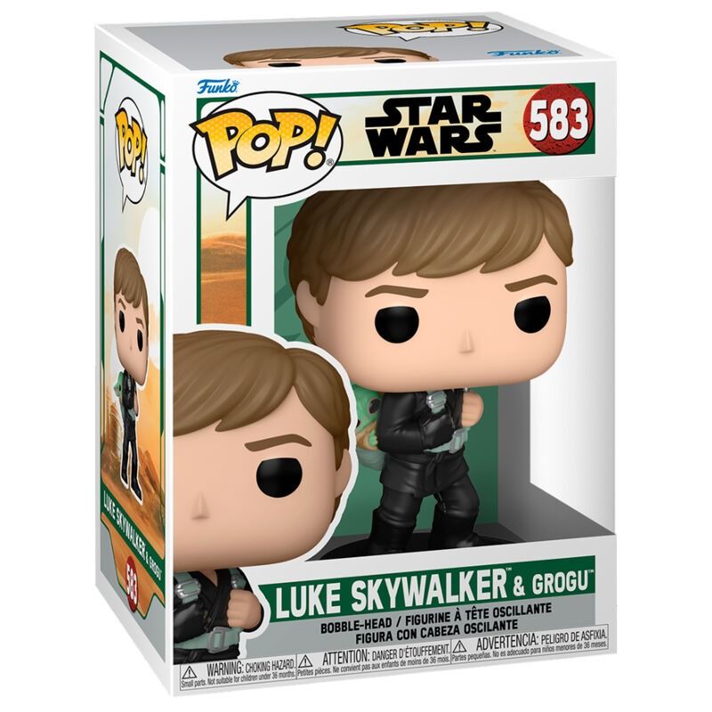 STAR WARS FUNKO POP Luke Skywalker & Grogu