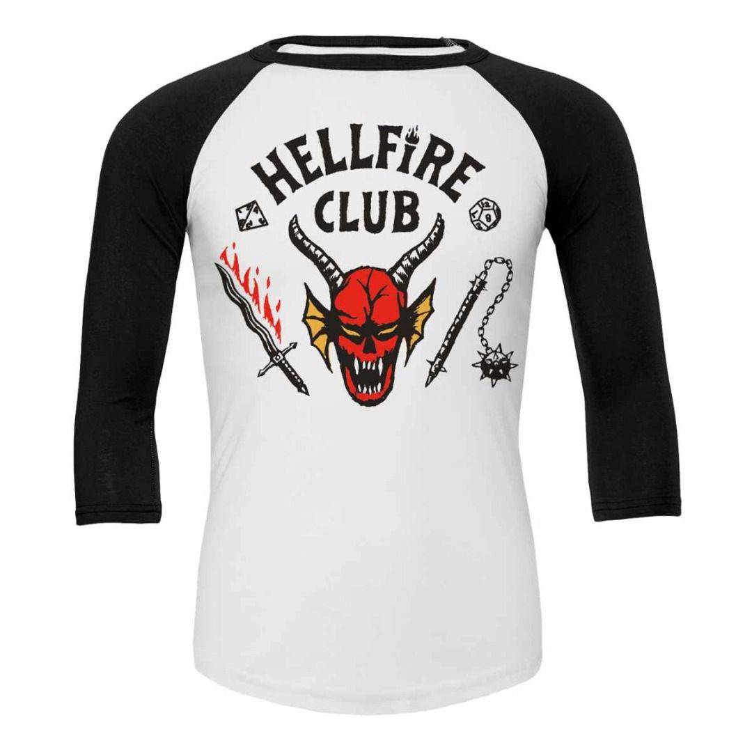 STRANGER THINGS Hell Fire maglia