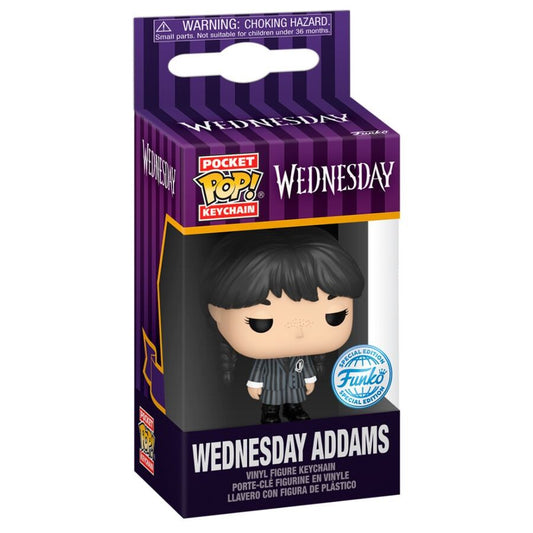 WEDNESDAY Funko Pop Wednesday Addams portachiavi